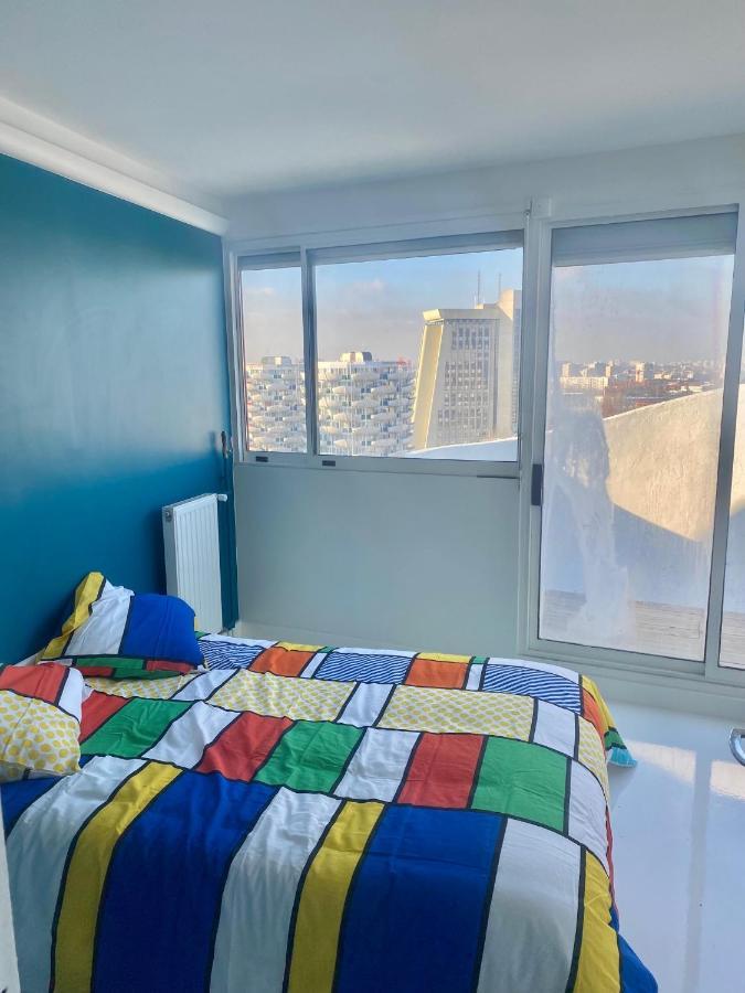 14Eme Et Der Etage "Arty" Avec 2 Chambres Et Vue Panoramique ! Créteil Exteriér fotografie